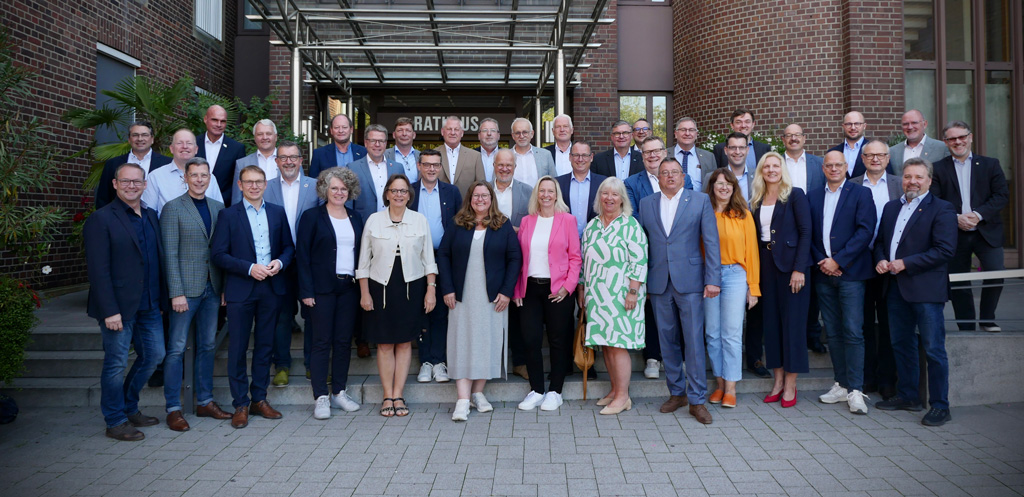 Fast 50 parteilose Bürgermeisterinnen und Bürgermeister kamen zu ihrer Herbsttagung in Ahaus zusammen.