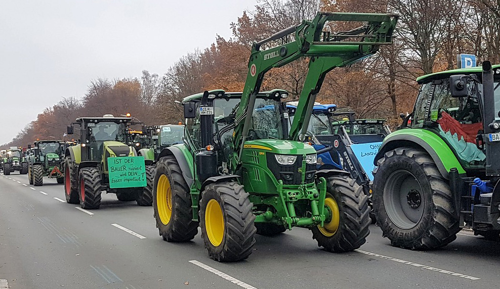 Die Proteste der Landwirte im Kreis Borken verliefen friedlich. Es kam wie erwartet zu Verkehrsbeeinträchtigungen, jedoch zu keinen gefährlichen Situationen. Foto: pixabay